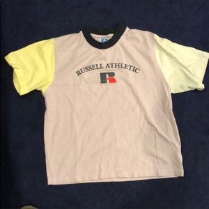 Lavender Russell athletic tee